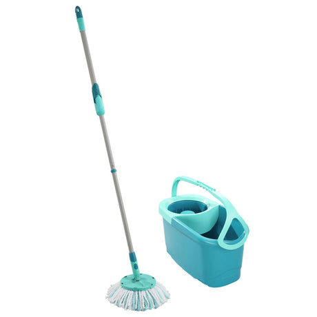 Leifheit 52101 Clean Twist Disc Mop ergo set bleu