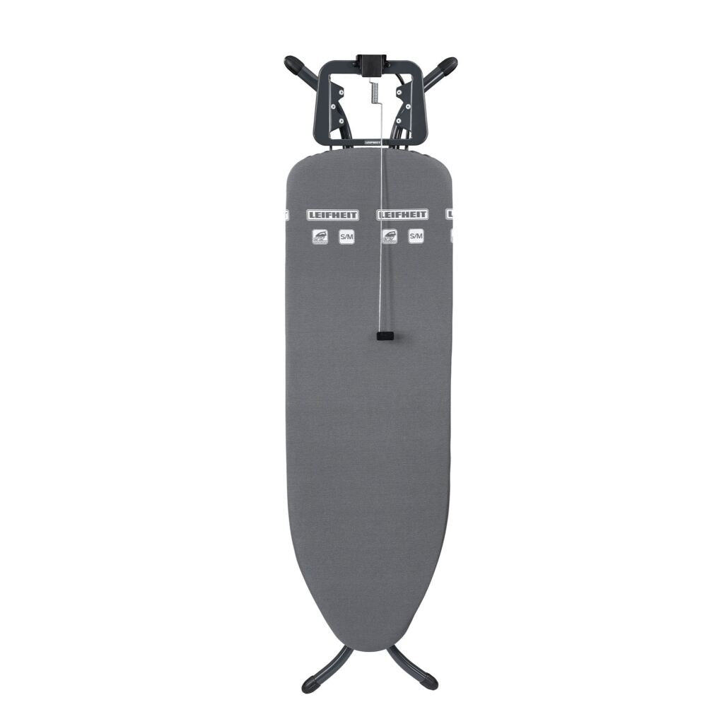Leifheit planche à repasser air board m (120 x 38 cm) compact plus - noir