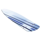 Leifheit housse de table à repasser air active m perfect steam - surface de repassage 118 x 38 cm - rayures bleues