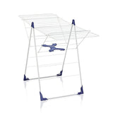 Leifheit 81408 classic 200 flex étendoir blanc bleu