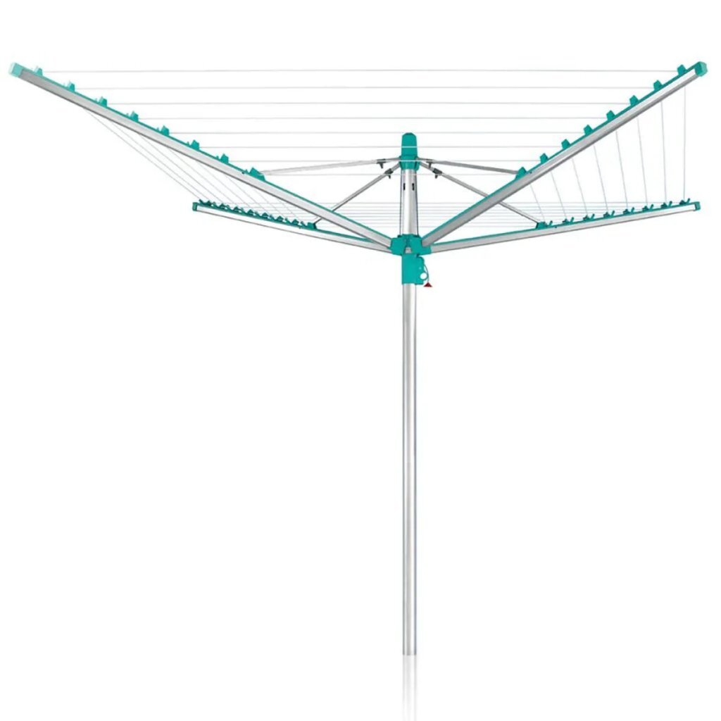 Leifheit Leifheit 85285 Linomatic 400 Easy Droogmolen 40 m Longueur à sec argent turquoise