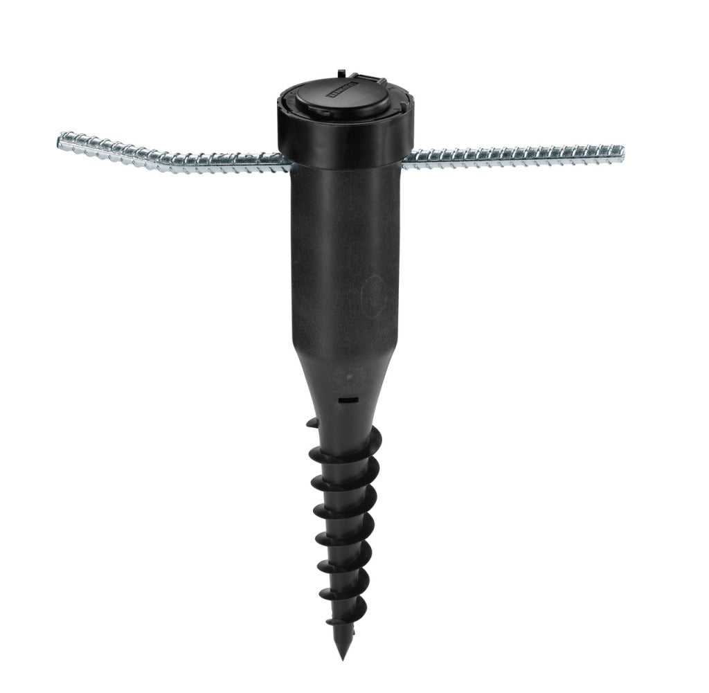 Leifheit Leifheit 85607 Ancre Metal Ground avec une pince d'insertion