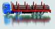Transporteur de bois Siku 1659 Transporteur de bois 1659