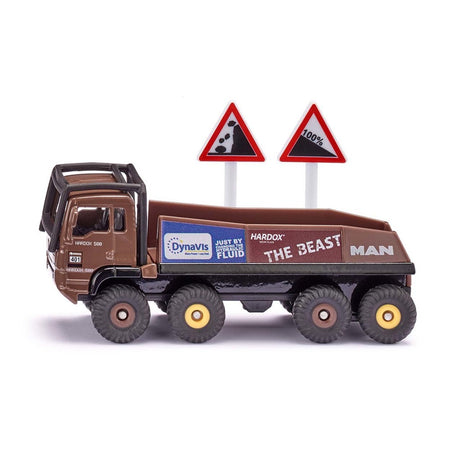 Siku 1686 hs schoch 8x8 homme camion essai + 2 plaques
