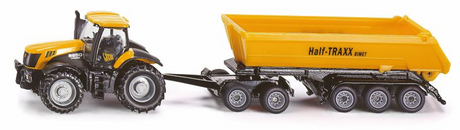 Tracteur Siku 1858 avec remorque 1:87