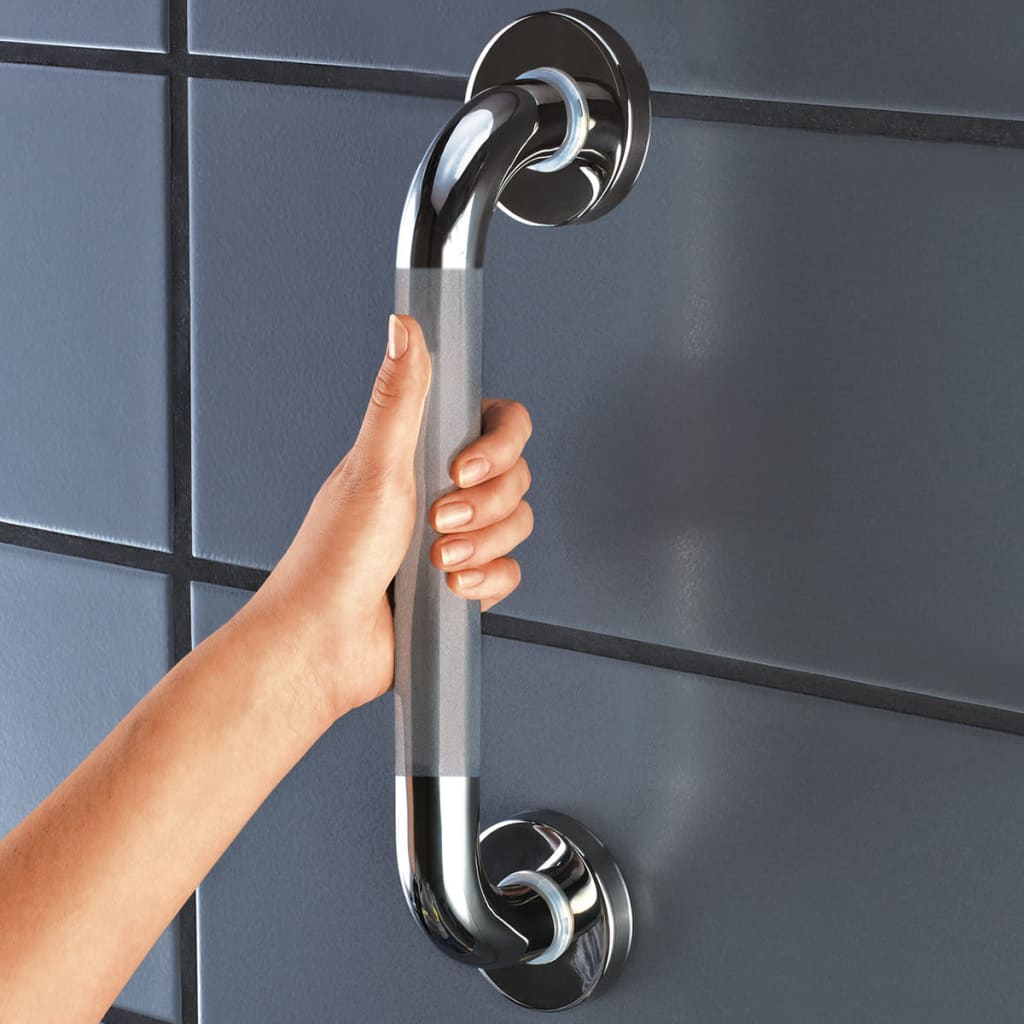 Ridder Ridder Salle de salle de bain Handle de 30 cm en acier inoxydable Chrome A0013011