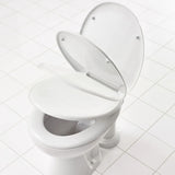 Verres de toilette Ridder Ridder Soft-Close Blanc de premier plan A0070700