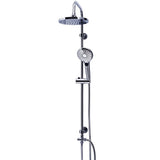 Knight Ridder Rain Shower Set avec Massage Shop Bahamas Chromium 91440