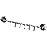 Ridder Ridder Towel Rod avec crochets 55.5x6.5x4,6 cm Chrome 12120100