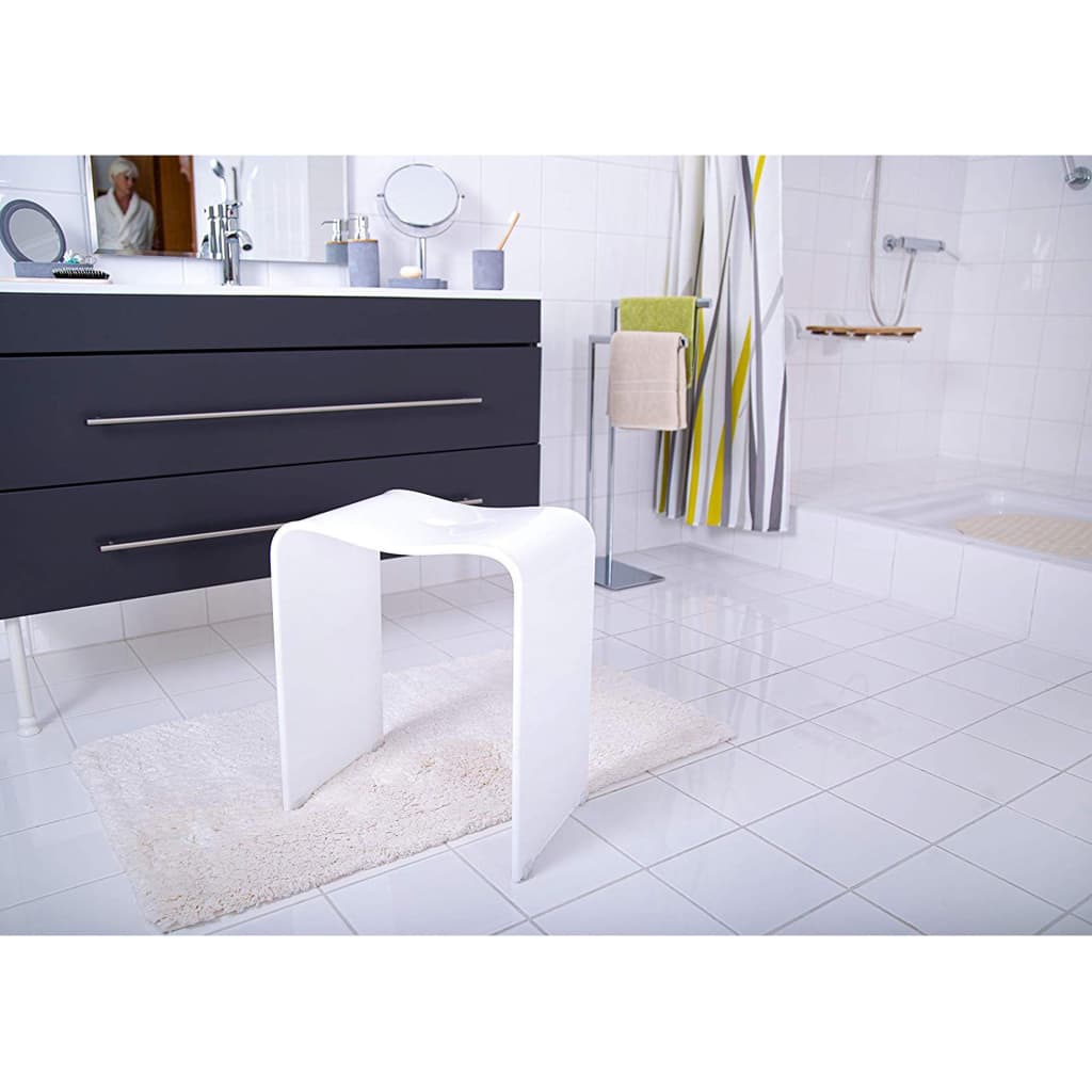 Ridder Ridder Salle de salle de bain tabouret à tendance blanc