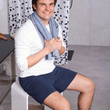 Tabouret de salle de bain ridder blanc à la mode