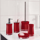 Brosse de toilette Knight Disco Red