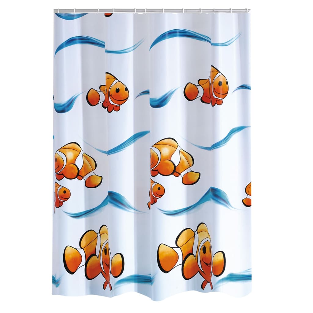 Rideau de douche ridder clown 180x200 cm vinyle