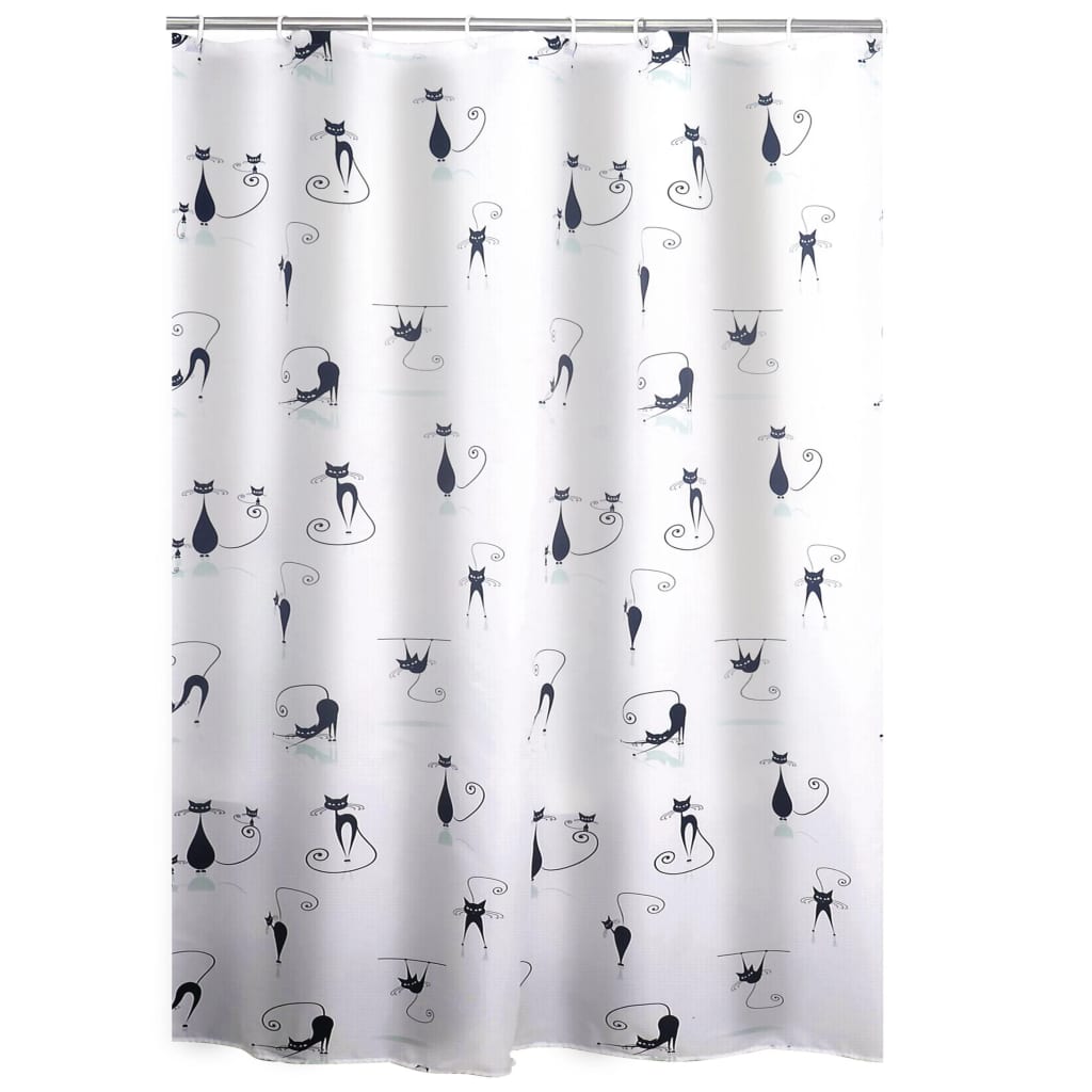 Knight Knight Shower Curtain Textile Cats