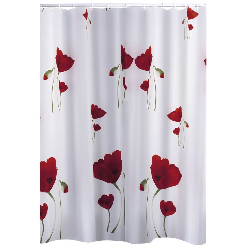 Rideau de douche Ridder Ridder Mohn 180x200 cm