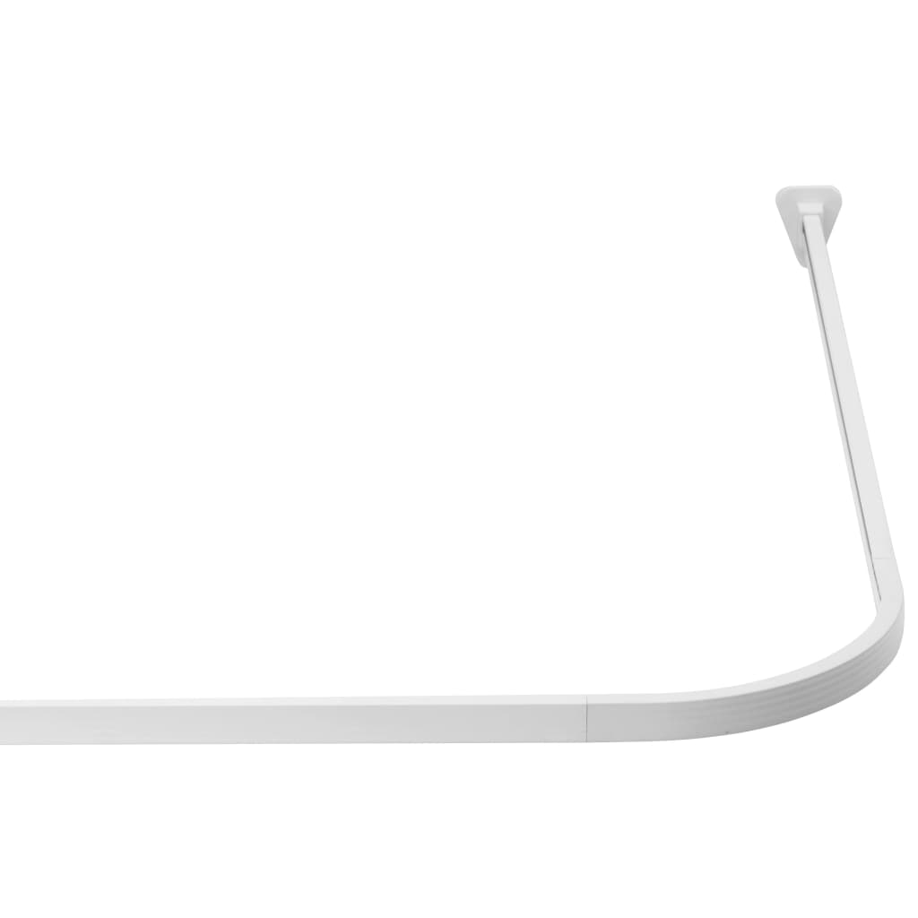 Ridder rideau rideau de douche Rail universel 160x70 cm blanc