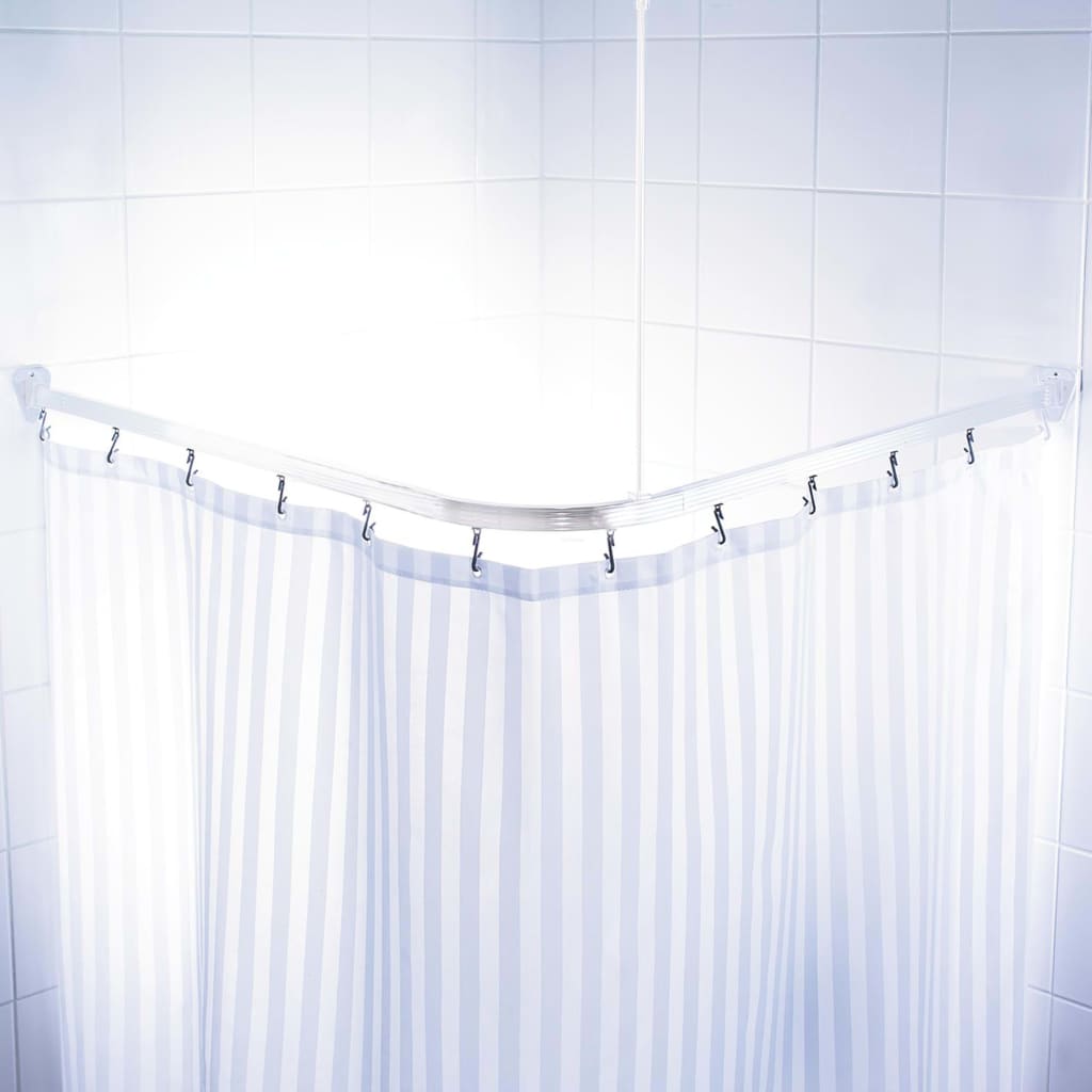 Ridder rideau rideau de douche Rail universel 160x70 cm blanc