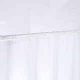 Ridder Ridder Shower rideau rideau télescopique 110-185 cm blanc 55201