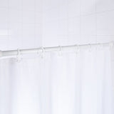 Ridder Ridder Shower rideau rideau télescopique 110-245 cm blanc 55301