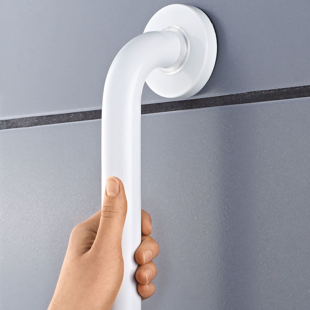 Manejo de baño Ridder Ridder 30 cm de aluminio blanco A00130101