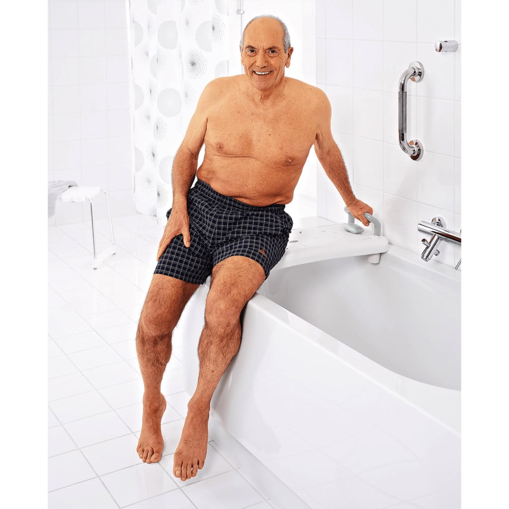 Siège de baignoire Ridder avec poignée blanche A0040101
