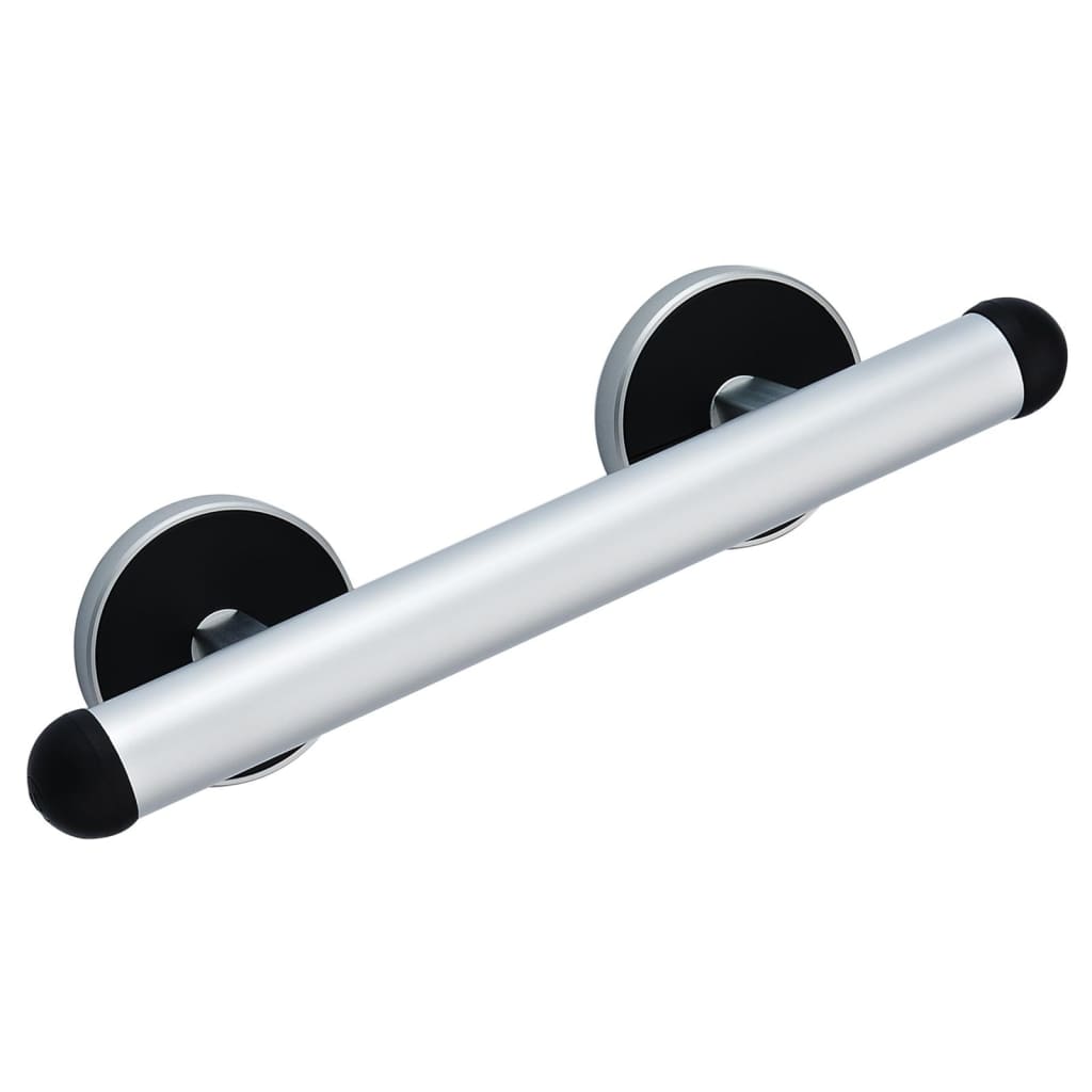 Handle de salle de bain Ridder Premium 30 cm en aluminium Chrome noir