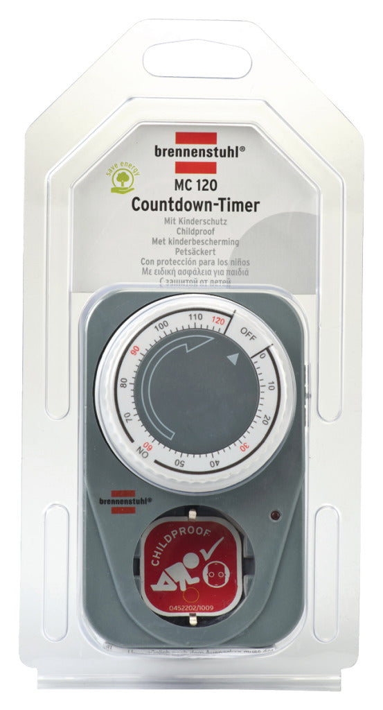 Brennerstuhl BN-1506590 minuterie analogique en 15 min. 3500 W