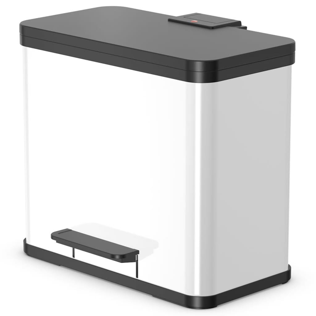 HAILO HAILO PEDAL BIN OKO plus taille L 3x9 L blanc 0633-230