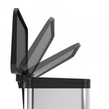 Hailo öko trio plus poubelle - 3 x 9l - noir