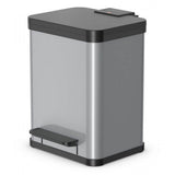 Hailo 0619-220 ouml;ko uno plus m poubelle à pédale 17l gris