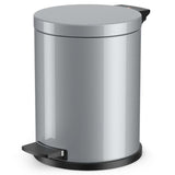 Hailo Hailo Pedal Bucket med galvaniseret indre spand Solid M 12 L Silver