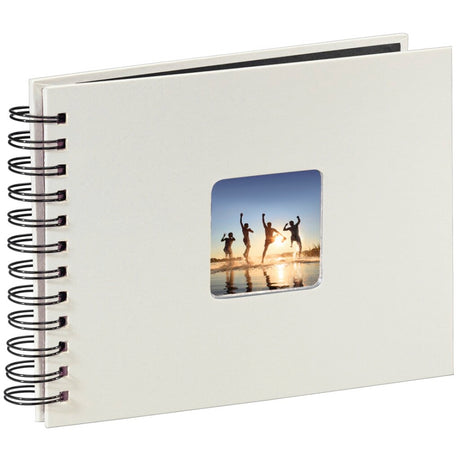 Hama album spirale fine art 24 x 17 cm 50 pages noires craie