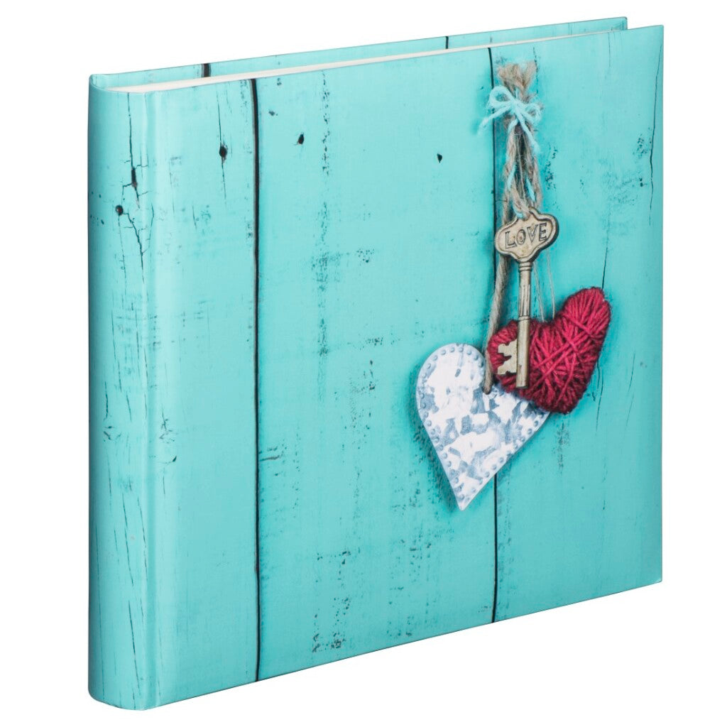 HAMA Album xl Rustico 30x30 cm 100 Pages blanches Love Key