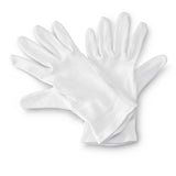 Hama gants en coton taille XL 1 paire blanc