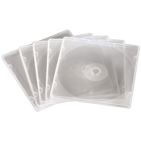 Hama CD slim box pp paquet de 20 transparent