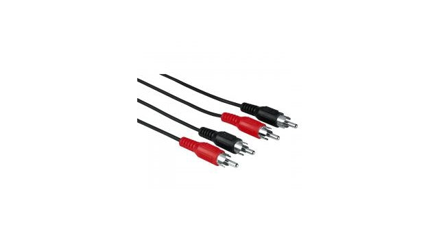 Câble Hama 2x fiche 2rca 1,2m