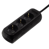 Hama Socket 3 veces negro por 10 piezas