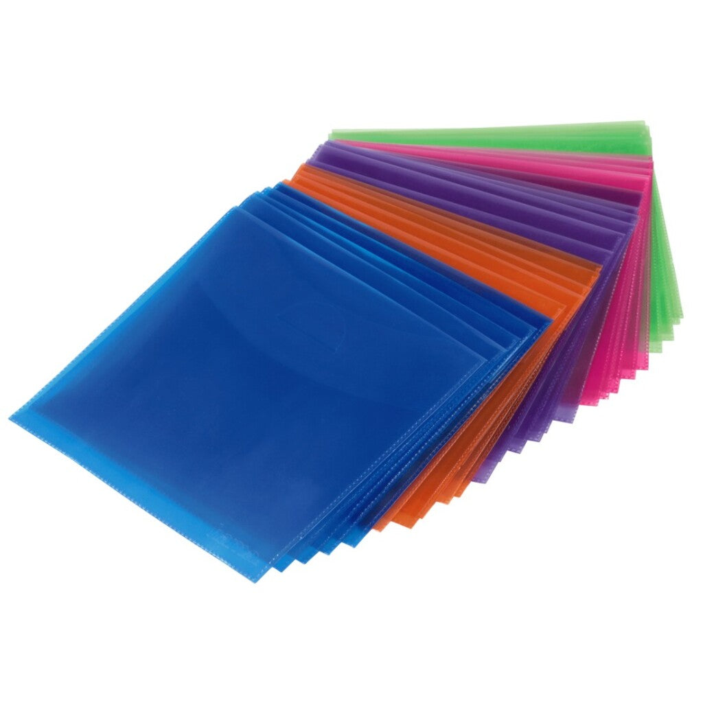 Hama CD DVD Blu-ray PP pochettes paquet de 100 multicolore
