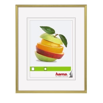 Hama cadre Séville 10x15 cm or mat