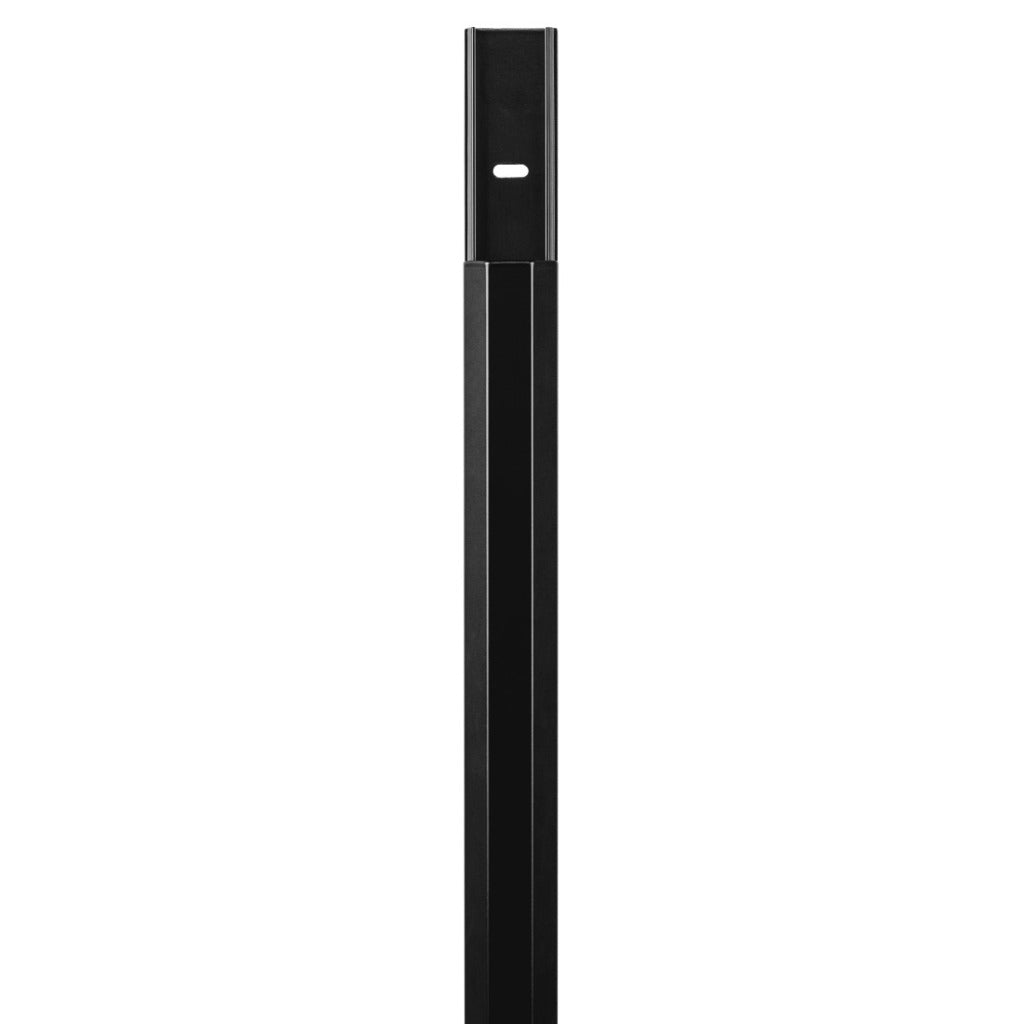 Hama Goulotte de câbles en aluminium angulaire 110 3,3 1,7 cm noir