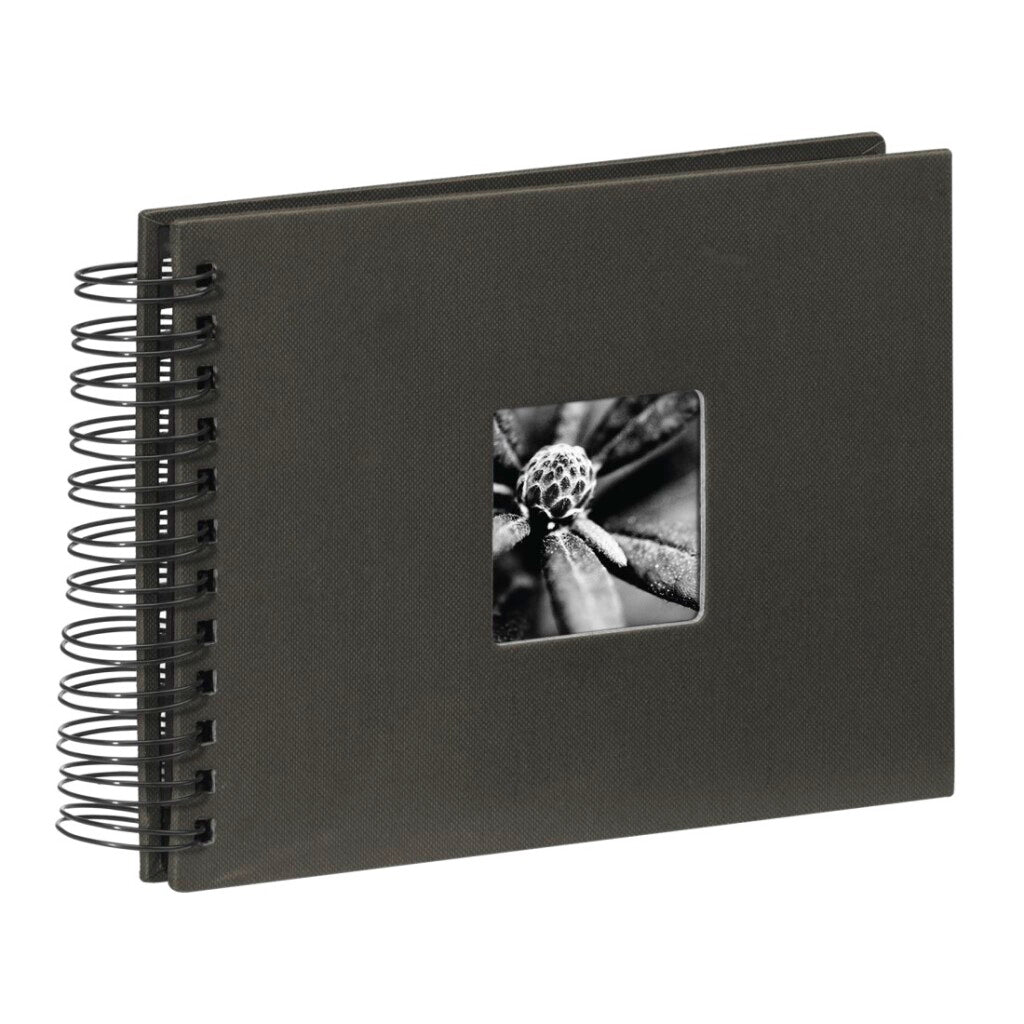 Hama album à spirale fine art 24 x 17 cm 50 pages noires #039;s noir
