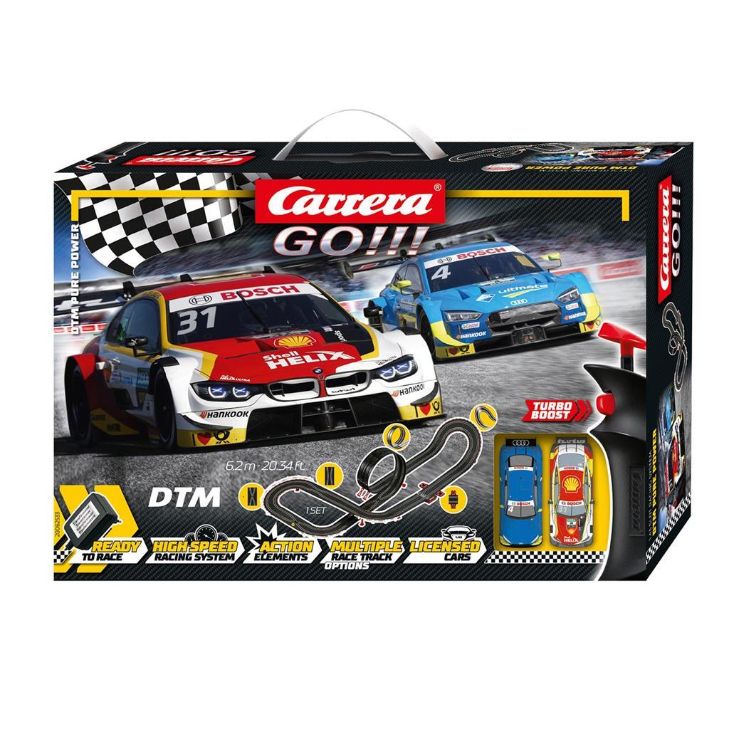 Carrera Go DTM Pure Power Race Cours de 6,2 m