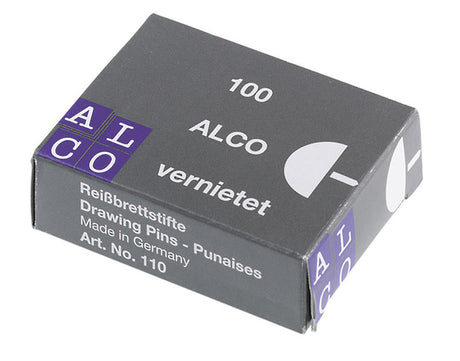 Alco al-110 punaises 9mm laiton boîte de 100 pièces