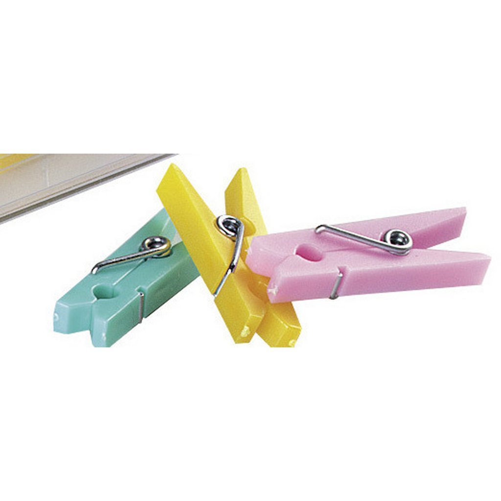 Alco al-265a 10 pinces à linge 32 mm boîte 10 sets