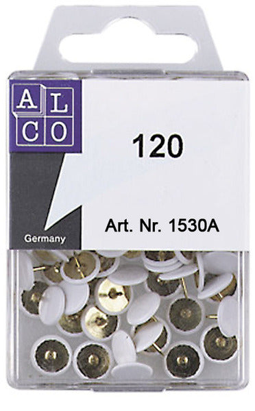 Alco al-1530a punaises soleil blanc boîte de 120 pièces