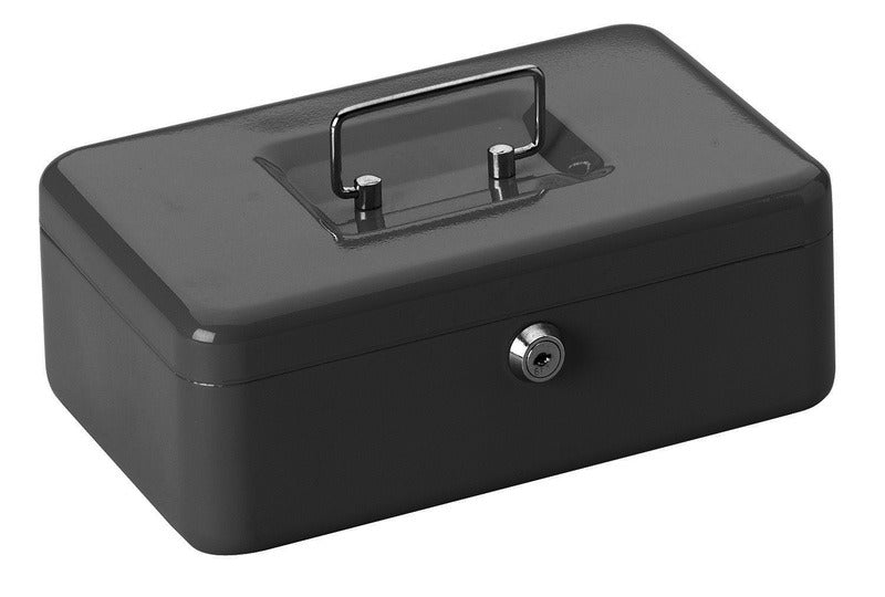 Alco Al-845-11 Money Box 250x170x90 mm de acero negro