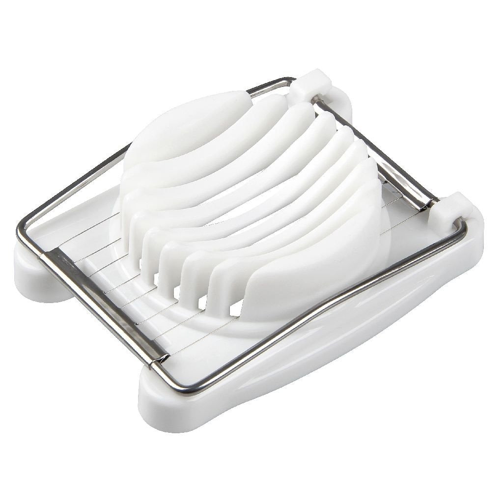 Fackelmann coupe-œufs basic 11x8 cm blanc pp acier inoxydable