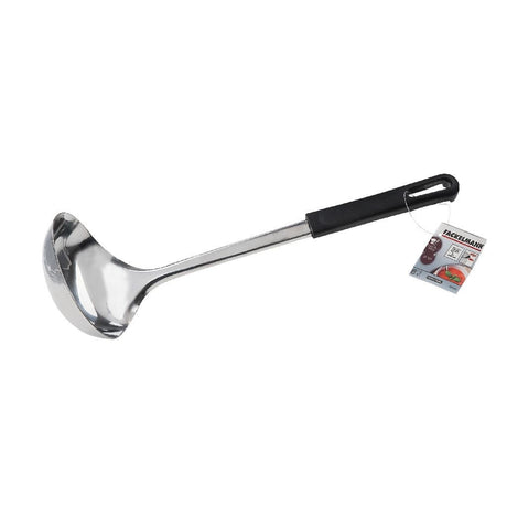 Fackelmann food and more cuillère à soupe 30 cm noir pp acier inoxydable