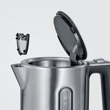 Severin wk3418 bouilloire 1,7l 3000w acier inoxydable noir