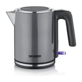 Bouilloire Severin inox gris 1l 2400w